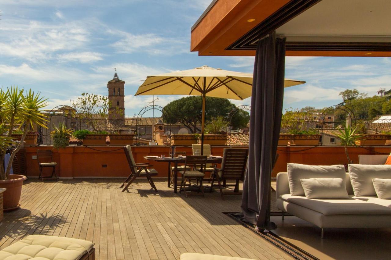 Pelliccia 11 Trastevere Penthouse Рим Екстериор снимка