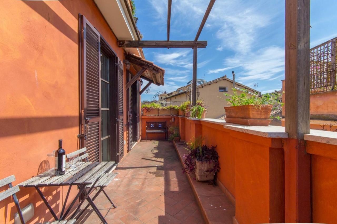 Pelliccia 11 Trastevere Penthouse Рим Екстериор снимка