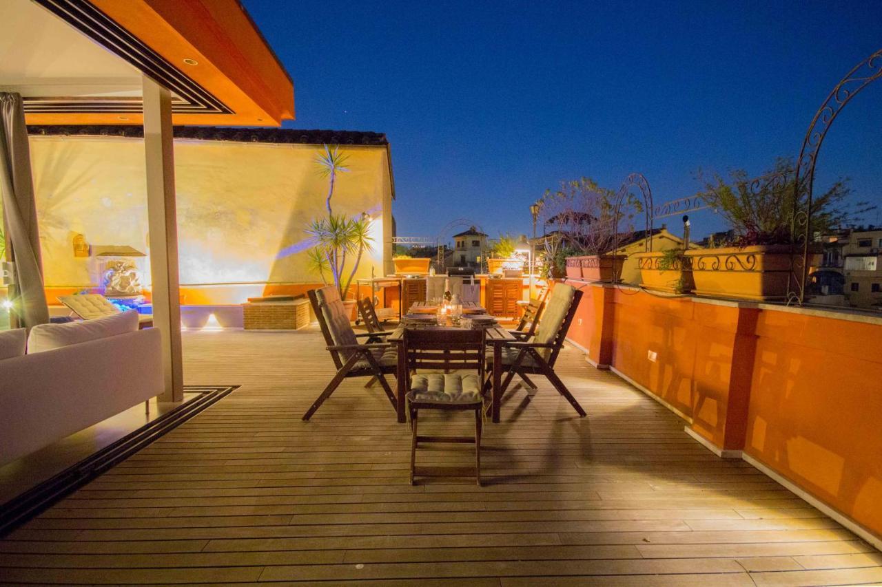 Pelliccia 11 Trastevere Penthouse Рим Екстериор снимка